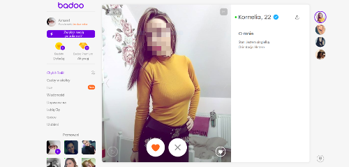 Badoo - strona startowa